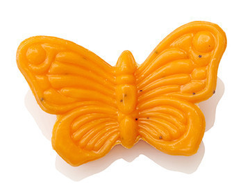 Ovis-Seife Schmetterling Mango 8 cm 40 g