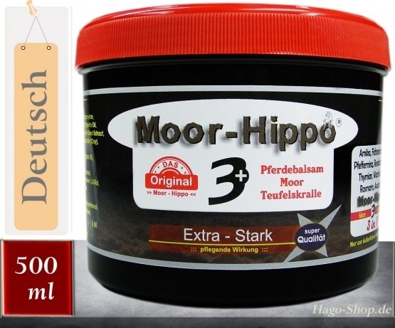 Moor-Hippo 3 - 500 ml ( 3 in 1 )