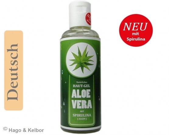 H - Aloe Vera Hautgel mit Spirulina 200 ml