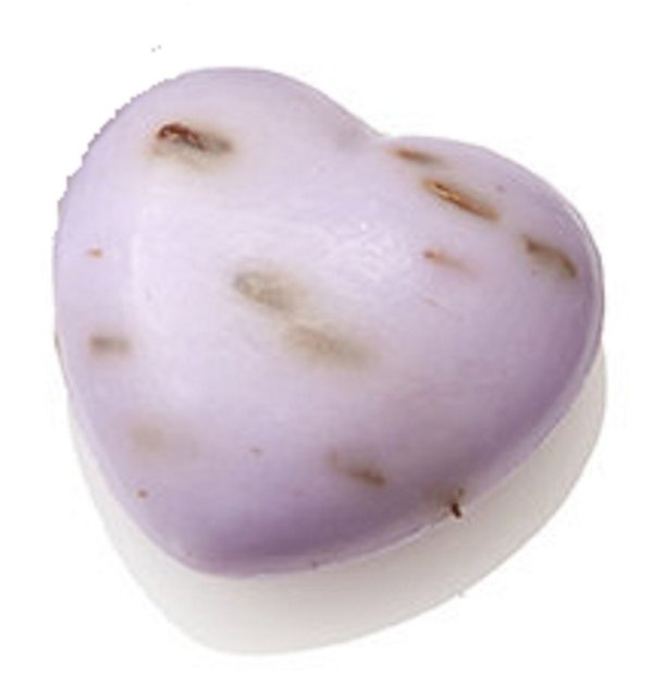 Ovis-Seife Herz klein Lavendel 4 cm 20 g