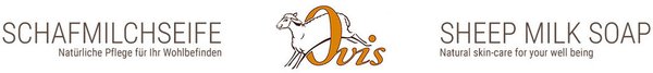Ovis-Seife Oval Kordel Wiesenduft 10x7x4,5cm 200 g