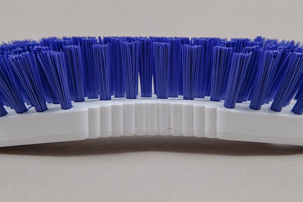 Hygiene-Kesselbürste, Borsten blau, hart, 25cm
