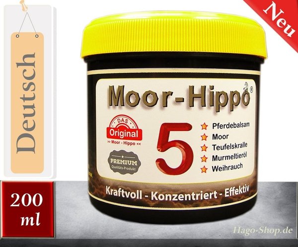 Moor-Hippo 5 - 200 ml ( 5 in 1 )