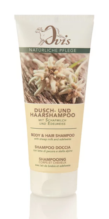 Ovis Dusch- u. Haarshampoo Edelweiss 200 ml