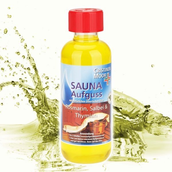 Saunaaufguss Rosmarin, Salbei & Thymian 250 ml