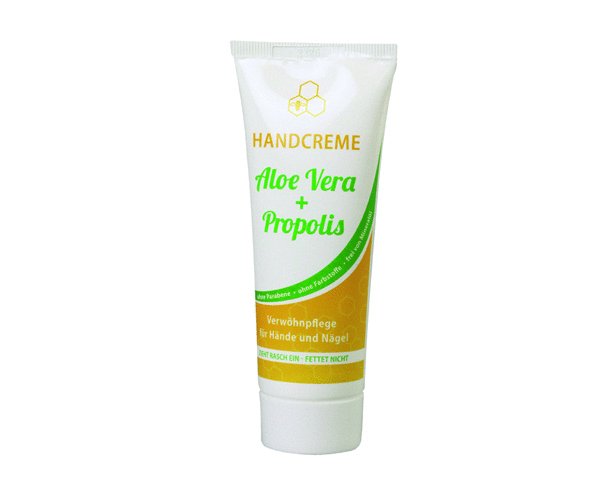 Handcreme Aloe Vera + Propolis 75 ml-Tube