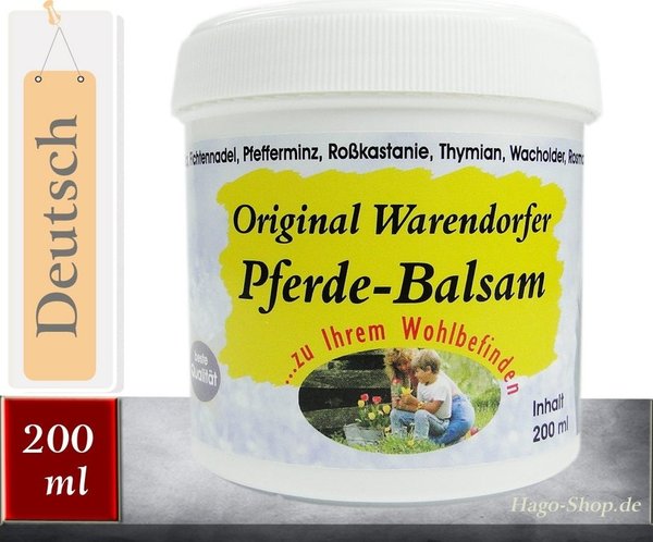 Original Warendorfer Pferdebalsam 200 ml