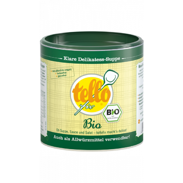 tellofix Klare Delikatess-Suppe Bio 340 g = 17 l